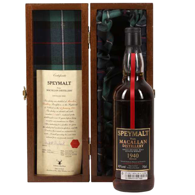 Macallan Speymalt, Single Speyside Malt Scotch Whisky, 1940